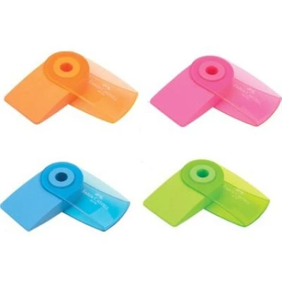 FABER-CASTELL  SLEEVE MINI CANLI RENKLER SİLGİ