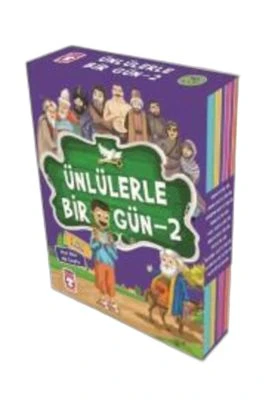 ÜNLÜLERLE BIR GÜN 2 SET - (10 KITAP)