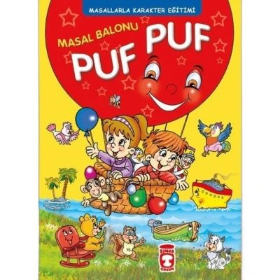 MASAL BALONU PUF PUF -  MASALLARLA KARAKTER EĞITIMI (CILTLI)