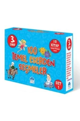 3. SINIF 100 TEMEL ESERDEN SEÇMELER / SET 1 ( MAVI )