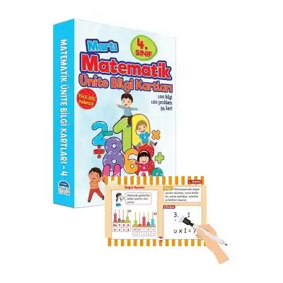 MARTI MATEMATİK ÜNİTE BİLGİ KARTLARI 4.SINIF