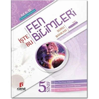 5.SINIF FEN BILIMLERI İŞTE BU SORU BANKASI KANIT YAYINLARI