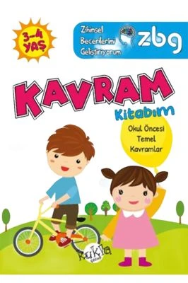 ZBG KAVRAM KİTABIM 3-4 YAŞ