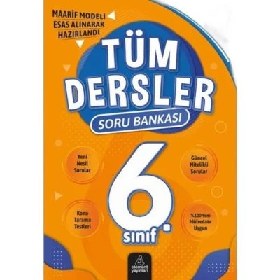 4 ELEMENT YAYINLARI TÜM DERSLER SORU BANKASI 6. SINIF