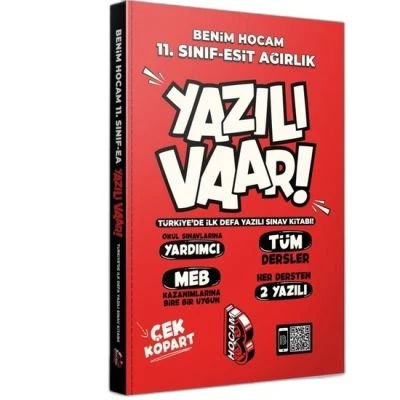 BENİM HOCAM YAZILI VAAR 11 TÜM DERSLER