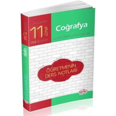 EDİTÖR 11. SINIF COĞRAFYA ÖĞRETMENİN DERS NOTLARI