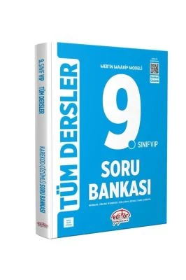 EDİTÖR 9 TÜM DERSLER SORU BANKASI