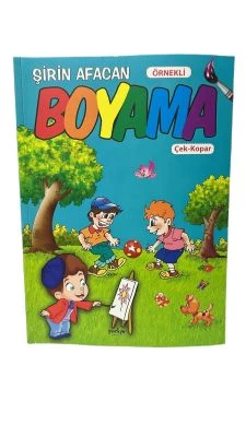 ŞİRİN AFACAN BOYAMA ÇEK KOPAR