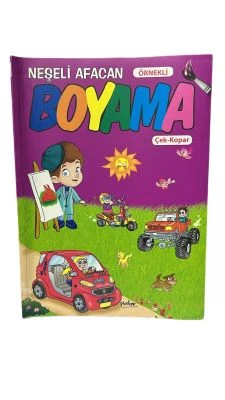 NEŞELİ AFACAN BOYAMA ÇEK KOPAR