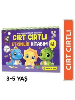 CIRT CIRTLI ETKİNLİK KİTABIM 3-5 YAŞ