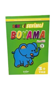 RENKLİ SEVİMLİ BOYAMA 3+ YAŞ