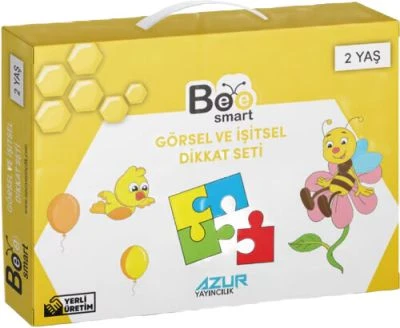 BEE SMART GÖRSEL VE İŞİTSEL DİKKAT SETİ 2+ YAŞ