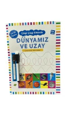 ÇİZGİ ÇİZGİ ETKİNLİK DÜNYAMIZ VE UZAY