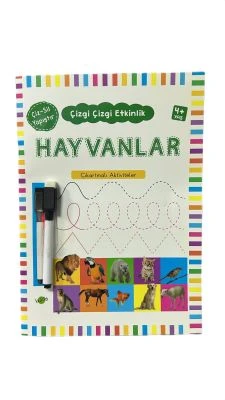 ÇİZGİ ÇİZGİ ETKİNLİK HAYVANLAR