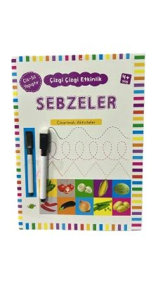 ÇİZGİ ÇİZGİ ETKİNLİK SEBZELER