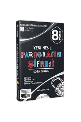 PARAGRAFIN ŞİFRESİ 8. SINIF SORU BANKASI
