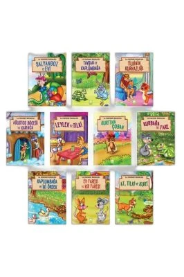 LA FONTAINE MASALLARI 1VE2.SINIF_K.BOY (10 KITAP)