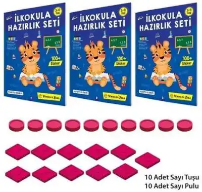 İLKOKULA HAZIRLIK SETİ 3-6 YAŞ