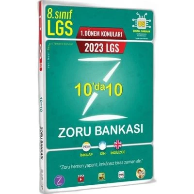 2023 LGS 1. DÖNEM 10'DA10 ZORU BANKASIİNDIRIM