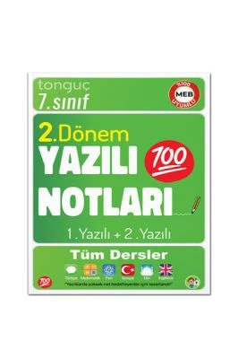 TONGUÇ 7. SINIF YAZILI NOTLARI 2. DÖNEM 1 VE 2. YAZILI