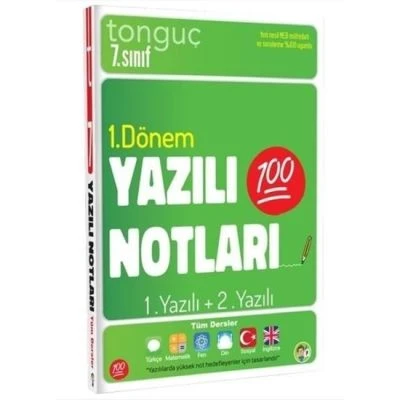 7. SINIF YAZILI NOTLARI 1. DÖNEM 1 VE 2. YAZILI