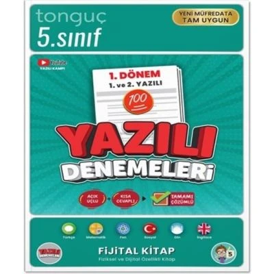 TONGUÇ 5. SINIF YAZILI DENEMELERİ 1. DÖNEM 1 VE 2. YAZILI