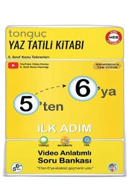 5TEN 6YA İLK ADIM YAZ TATİLİ KİTABI
