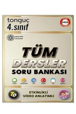 TONGUÇ 4. SINIF TÜM DERSLER SORU BANKASI