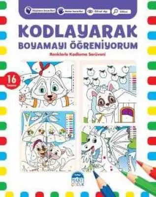 MARTI-RENKLERLE KODLAMA SERÜVENI KIRMIZI 32 BOYAMA