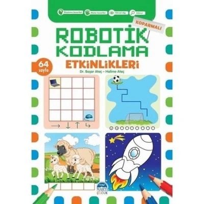 MARTI-ROBOTIK KODLAMA-KOPARMALI-64 SAYFA(TURUNCU)