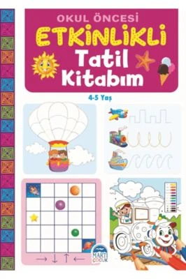 MARTI-ETKINLIKLI TATIL KITABIM-(4-5 YAŞ)