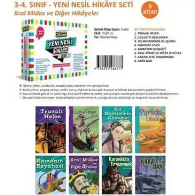 MARTI 3-4.SINIF YENİ NESİL HİKAYE SETİ KIRMIZI