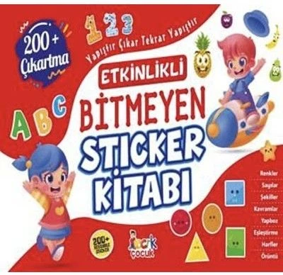 BİTMEYEN STICKER KİTABI