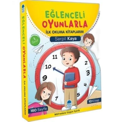 EĞLENCELİ OYUNLARKA İLK OKUMA KİTAPLARIM 10 KİTAP SET