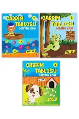 ÇARPIM TABLOSU ÖĞRETEN KİTAP SETİ