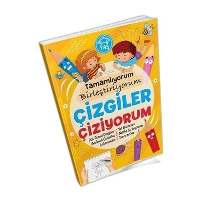 TAMAMLIYORUM BİRLEŞT.ÇİZGİLER ÇİZ.5-6 YAŞ/EMAÇOCUK