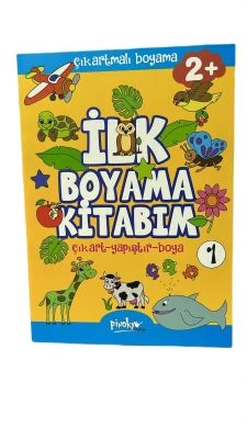 İLK BOYAMA KİTABIM + STİCKER 2+ YAŞ