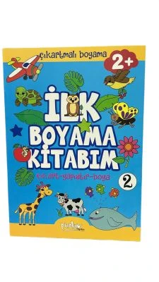İLK BOYAMA KİTABIM + STİCKER 2+ YAŞ