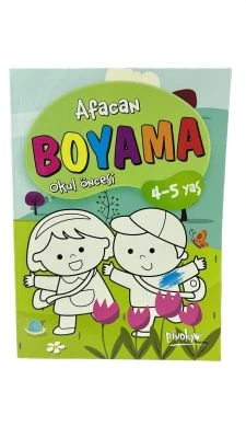 NEŞELİ AFACAN BOYAMA 4-5 YAŞ