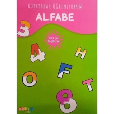 HOBY KİDSS BOYAYARAK ÖĞRENİYORUM-ALFABE