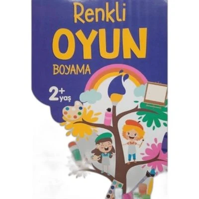HOBY KİDSS RENKLİ OYUN BOYAMA-2+YAŞ
