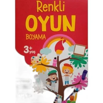 HOBY KİDSS RENKLİ OYUN BOYAMA-3+YAŞ