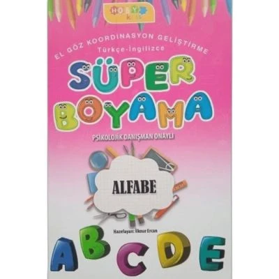 HOBY KİDSS SÜPER BOYAMA-ALFABE