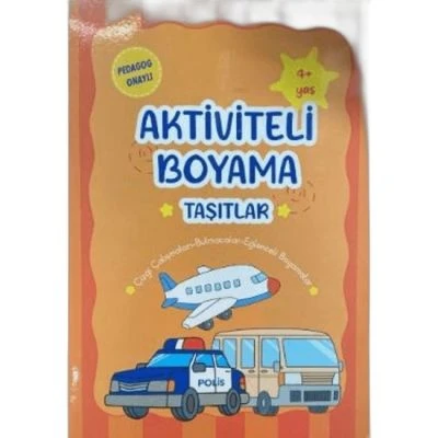 HOBY KİDSS AKTİVİTELİ BOYAMA-TAŞITLAR