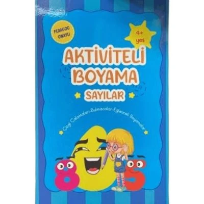 HOBY KİDSS AKTİVİTELİ BOYAMA-SAYILAR