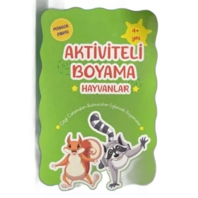 HOBY KİDSS AKTİVİTELİ BOYAMA-HAYVANLAR