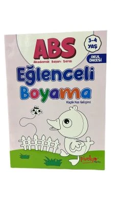ABS EĞLENCELİ BOYAMA 3-4 YAŞ