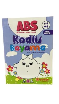 ABS KODLU BOYAMA 3-4 YAŞ