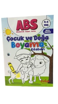 ABS ÇOCUK VE DOĞA BOYAMA KİTABIM
