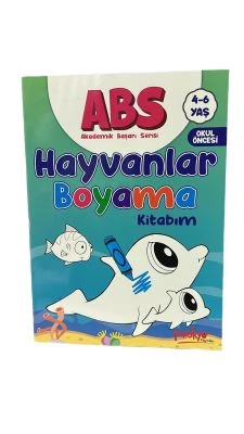 ABS HAYVANLAR BOYAMA 4-6 YAŞ